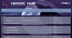 Desktop Screenshot of heroichub.com